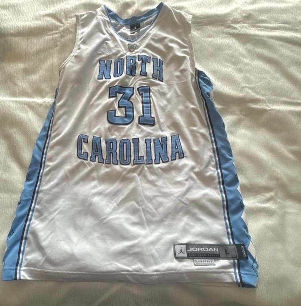 Jordan Brand North Carolina Tar Heels #31 Basketball Jersey